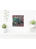 Magalie Launay, Duel cosmique, painting - Artalistic online contemporary art buying and selling gallery