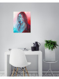 Carmin Cuivré, de miel et de vitriol, painting - Artalistic online contemporary art buying and selling gallery