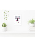Pôlette Coll'Art, Paons, drawing - Artalistic online contemporary art buying and selling gallery