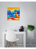 Patrick Brière, Champ joyeux, painting - Artalistic online contemporary art buying and selling gallery