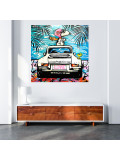 Patrick Cornée, Snoopy et la Porsche 911, painting - Artalistic online contemporary art buying and selling gallery