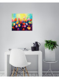 Oxypoint, Tulips, painting - Artalistic online contemporary art buying and selling gallery