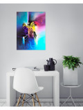 Valérie Lamarre, Morty blue, painting - Artalistic online contemporary art buying and selling gallery
