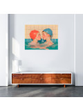 Mr Strange, Sister and Brother at Pool, edition - Artalistic online contemporary art buying and selling gallery