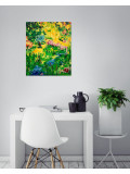 Maryse Morel, Bord de rivière, painting - Artalistic online contemporary art buying and selling gallery