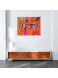 Âme Sauvage, Rose et lumières, painting - Artalistic online contemporary art buying and selling gallery