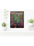 Âme Sauvage, L'arbre vert, painting - Artalistic online contemporary art buying and selling gallery