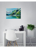 Helena Monniello, Cascades, painting - Artalistic online contemporary art buying and selling gallery