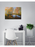 Oleg Riabchuk, Season of falling leaves, painting - Artalistic online contemporary art buying and selling gallery