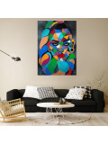 Monika Mrowiec, The power of gaze, painting - Artalistic online contemporary art buying and selling gallery