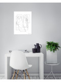 Hildegarde Handsaeme, Beyond the lines, drawing - Artalistic online contemporary art buying and selling gallery