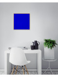 Sandrine Hartmann, Monochrome bleu électrique, painting - Artalistic online contemporary art buying and selling gallery