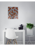 Mr Hope, Orange blanc, painting - Artalistic online contemporary art buying and selling gallery