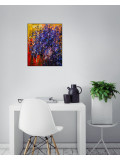 Olivier Pfleger, lavandes sauvages, painting - Artalistic online contemporary art buying and selling gallery