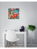 PVettese, Labubu X Street Art Louis Vuitton, painting - Artalistic online contemporary art buying and selling gallery