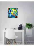 PVettese, Labubu X Kanagawa Coca, painting - Artalistic online contemporary art buying and selling gallery