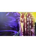 Valérie Lamarre, Morty blue, painting - Artalistic online contemporary art buying and selling gallery