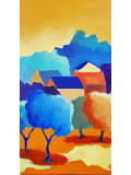 Patrick Brière, Champ joyeux, painting - Artalistic online contemporary art buying and selling gallery