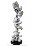 Gacko, Ours trio, sculpture - Artalistic online contemporary art buying and selling gallery