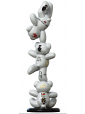 Gacko, Ours trio, sculpture - Artalistic online contemporary art buying and selling gallery