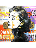 Patrick Cornee, Audrey Hepburn loves Andy Warhol, Painting - Artalistic online contemporary art buying and selling gallery