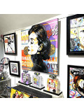 Patrick Cornee, Audrey Hepburn loves Andy Warhol, Painting - Artalistic online contemporary art buying and selling gallery