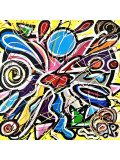 Lutti’s Korner, Matters of the Heart I, Painting - Artalistic online contemporary art buying and selling gallery