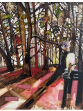 Patricia Quenouillere, La sentinelle, Painting - Artalistic online contemporary art buying and selling gallery