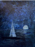 Agata Caliendo Krystkowiak, La nuit Monte-Carlo, Painting - Artalistic online contemporary art buying and selling gallery