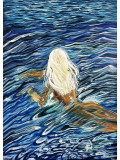 Delphine Moradi, Néréide, Painting - Artalistic online contemporary art buying and selling gallery