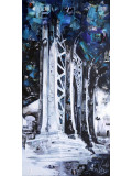 Nathalie Lemaitre, Iron Bridge, painting - Artalistic online contemporary art buying and selling gallery