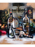 Nathalie Lemaitre, La ville suspendue, painting - Artalistic online contemporary art buying and selling gallery