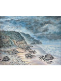 Muriel Besnard, Turbulence côtière, painting - Artalistic online contemporary art buying and selling gallery