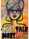 Ewen Gur, Less talk, more rock, painting - Artalistic online contemporary art buying and selling gallery