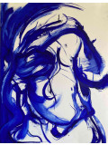 Sela, Blue 1, painting - Artalistic online contemporary art buying and selling gallery