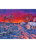Oxypoint, Blazing horizon, painting - Artalistic online contemporary art buying and selling gallery