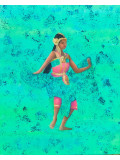 Laurence Blanchard, Danseuse balinaise, painting - Artalistic online contemporary art buying and selling gallery
