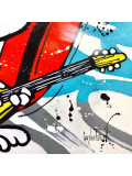 Patrick Cornée, Snoopy likes Rolling Stones, painting - Artalistic online contemporary art buying and selling gallery