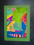 Valérie Crausaz, le foulard, painting - Artalistic online contemporary art buying and selling gallery
