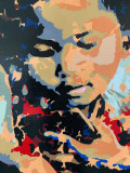 Lucie Lith, Le message, painting - Artalistic online contemporary art buying and selling gallery
