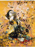Lucie Lith, Life is miam, painting - Artalistic online contemporary art buying and selling gallery