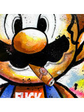 Patrick Cornée, Mario what the fuck, painting - Artalistic online contemporary art buying and selling gallery