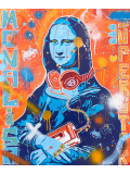 Secam, Monalisa Superstar, painting - Artalistic online contemporary art buying and selling gallery