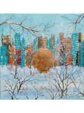 Anne Robin, Petite neige, painting - Artalistic online contemporary art buying and selling gallery