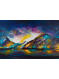 Helena Monniello, Le lit du dragon, painting - Artalistic online contemporary art buying and selling gallery