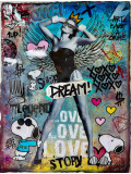 N.Nathan, Dream story, painting - Artalistic online contemporary art buying and selling gallery