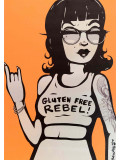 Ewen Gur, Gluten free rebel, painting - Artalistic online contemporary art buying and selling gallery