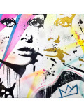 Patrick Cornée, Audrey Hepburn, painting - Artalistic online contemporary art buying and selling gallery