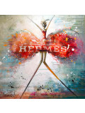 Patrick Cornée, danseuse habillée en robe Hermès, painting - Artalistic online contemporary art buying and selling gallery