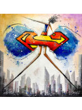 Patrick Cornée, supergirl, painting - Artalistic online contemporary art buying and selling gallery